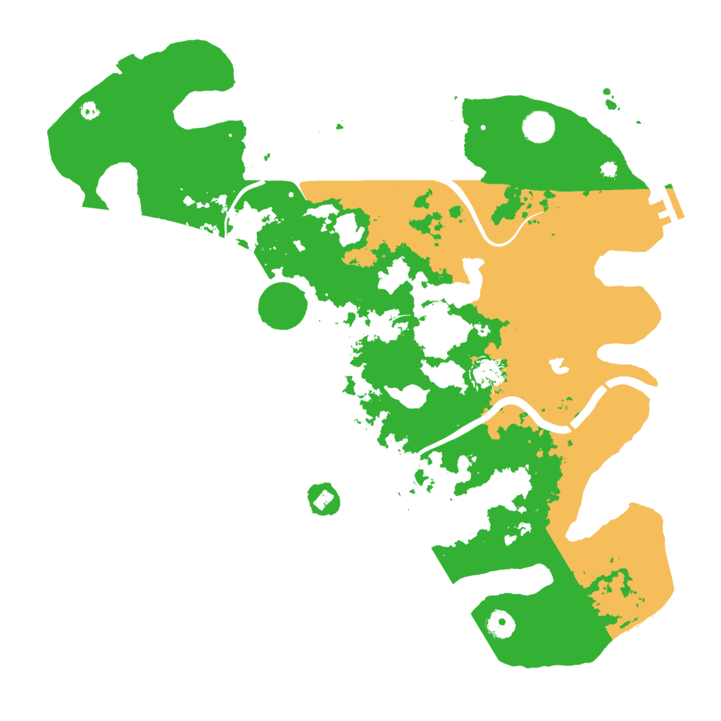 Biome Rust Map: Procedural Map, Size: 4000, Seed: 24961361