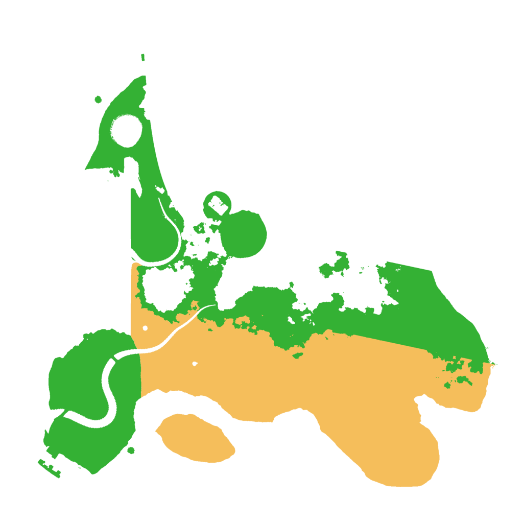 Biome Rust Map: Procedural Map, Size: 3000, Seed: 6767