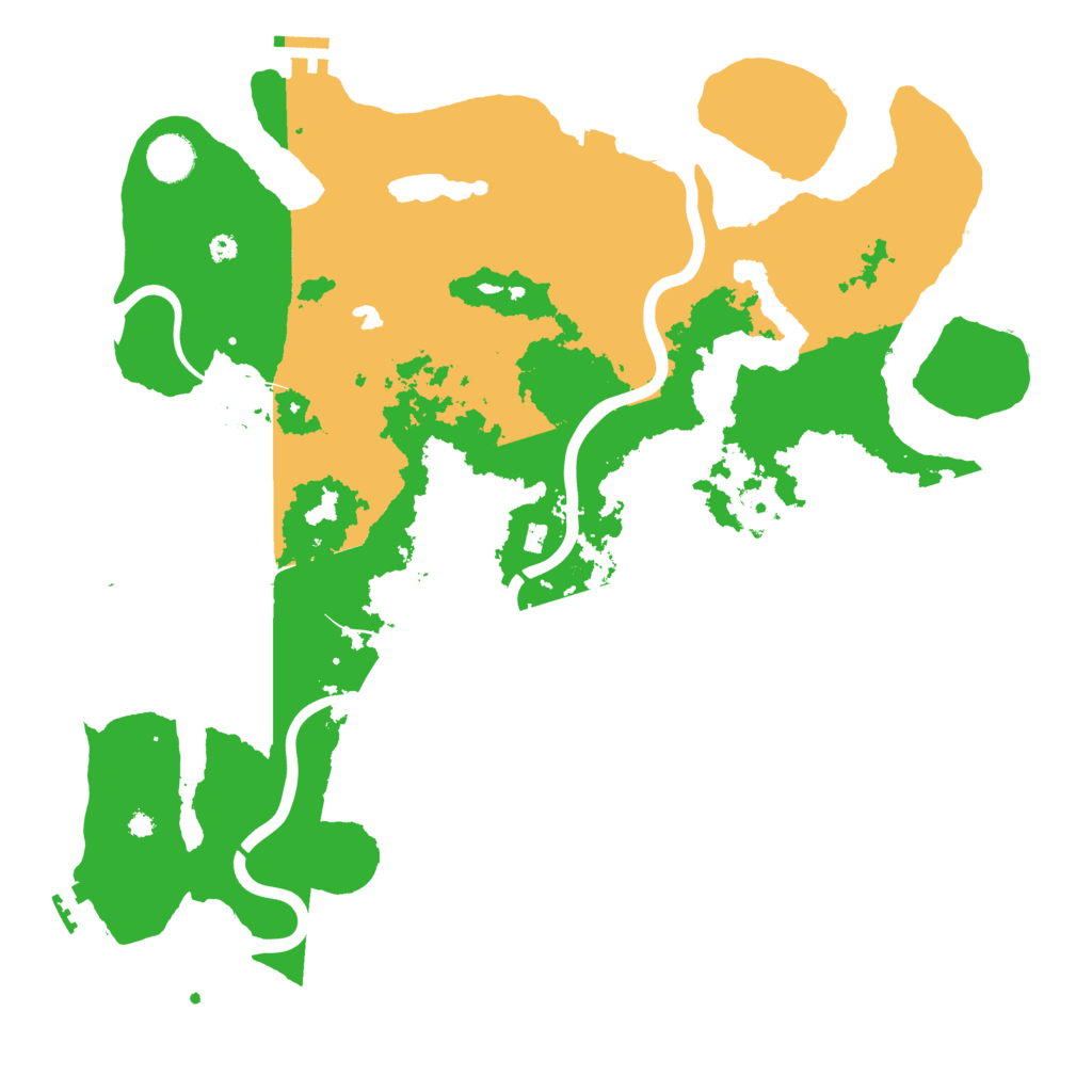 Biome Rust Map: Procedural Map, Size: 4000, Seed: 707304754