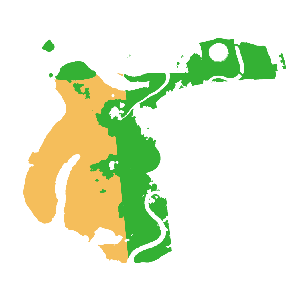 Biome Rust Map: Procedural Map, Size: 2800, Seed: 22573489
