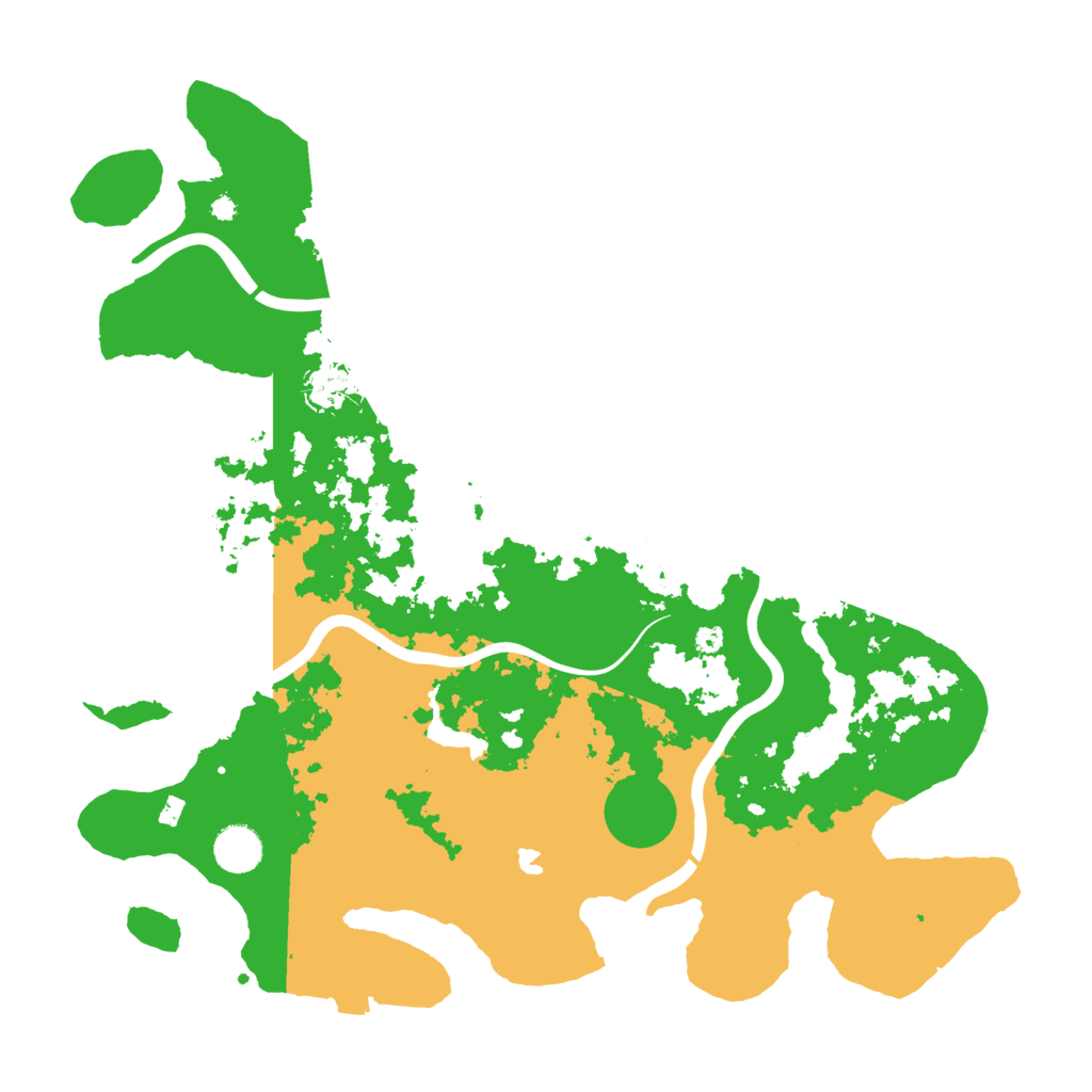 Biome Rust Map: Procedural Map, Size: 4000, Seed: 1054883