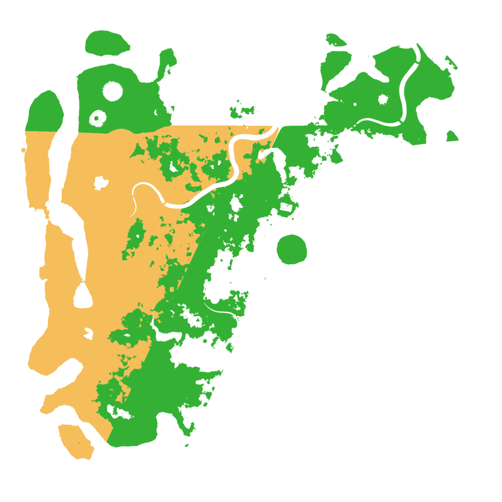 Biome Rust Map: Procedural Map, Size: 4500, Seed: 624890324