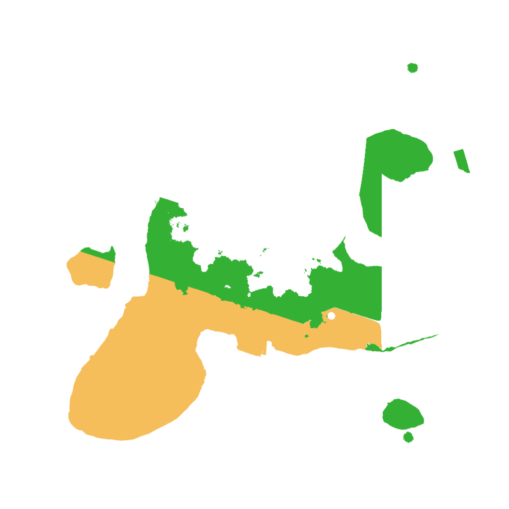 Biome Rust Map: Procedural Map, Size: 2000, Seed: 1018768139