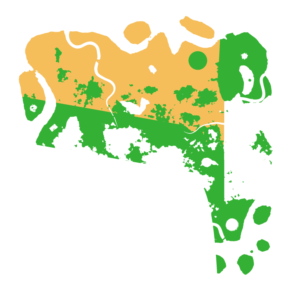 Biome Rust Map: Procedural Map, Size: 4250, Seed: 239485