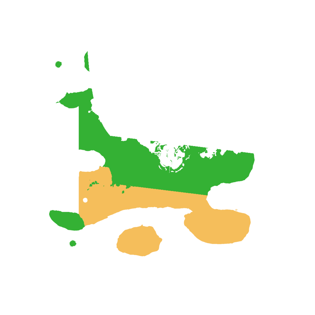 Biome Rust Map: Procedural Map, Size: 2000, Seed: 9978