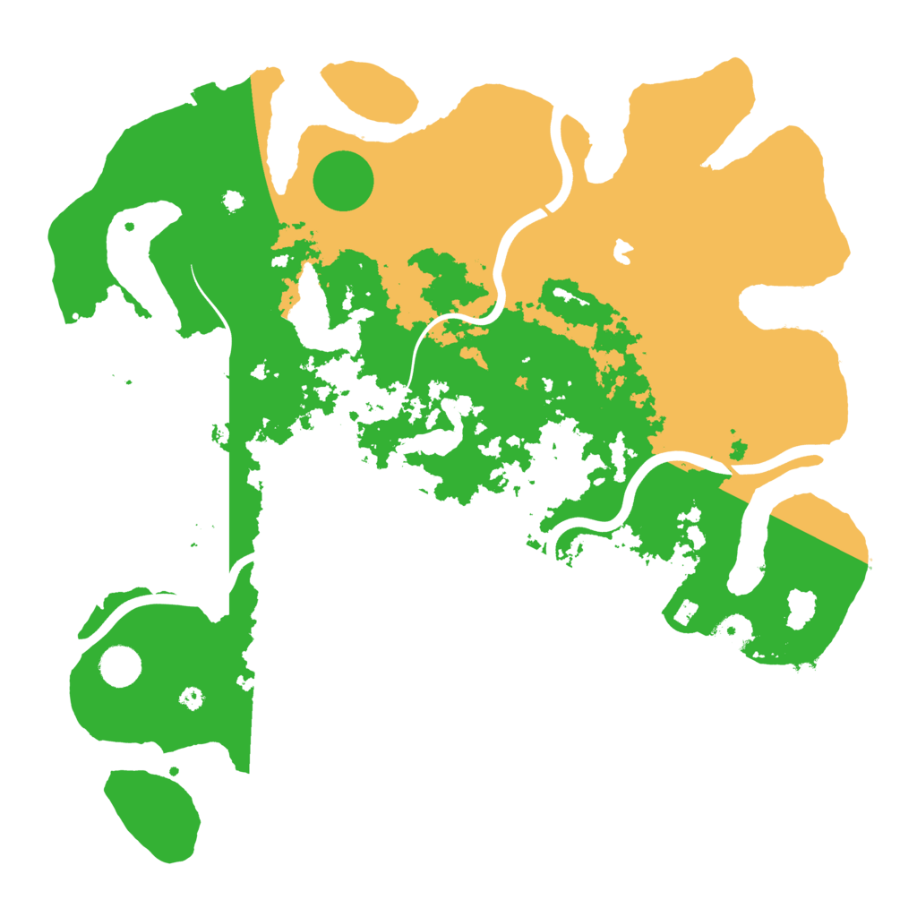 Biome Rust Map: Procedural Map, Size: 4000, Seed: 860