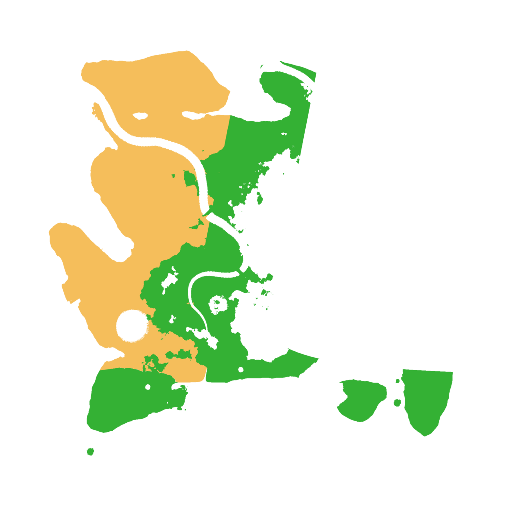 Biome Rust Map: Procedural Map, Size: 2800, Seed: 1762402976
