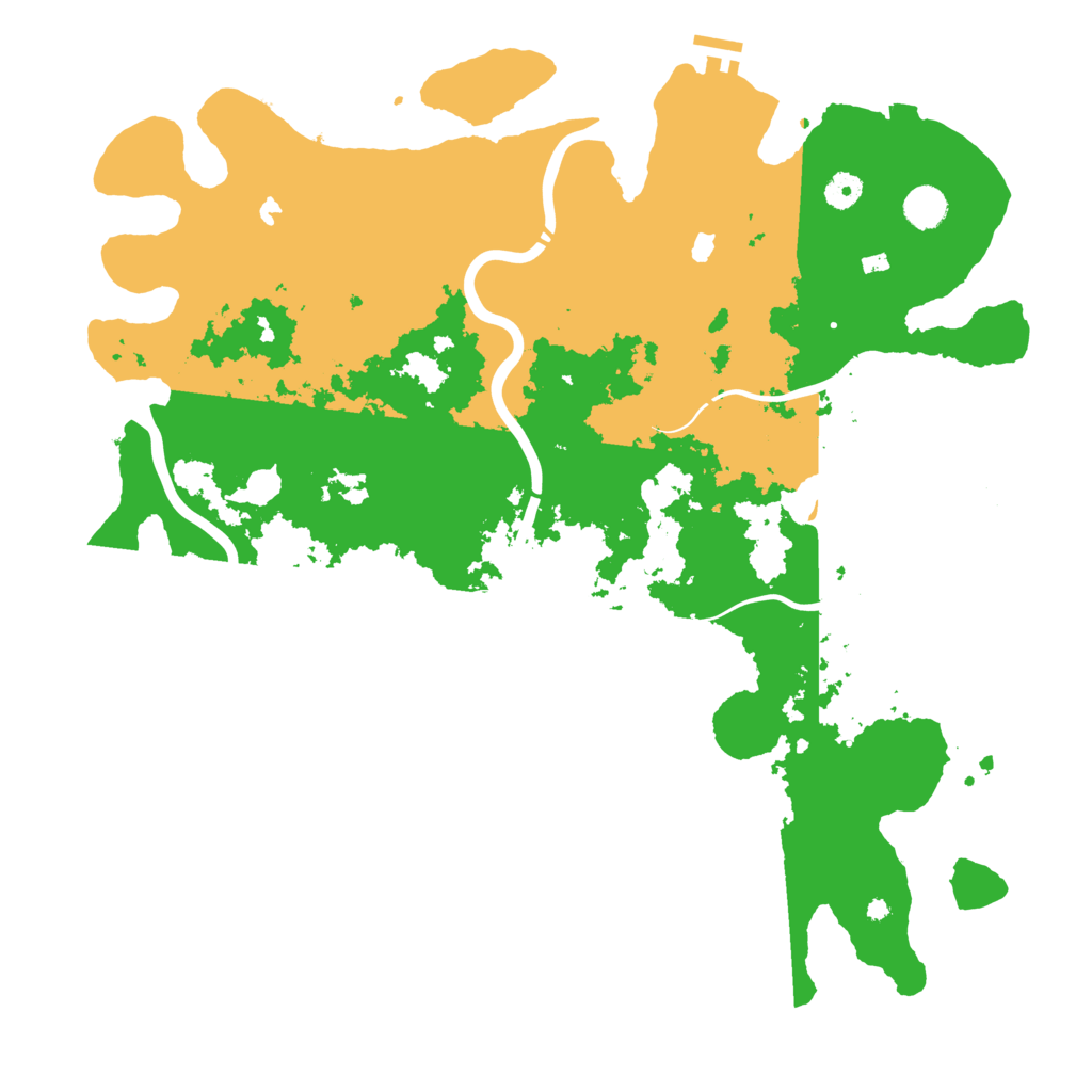 Biome Rust Map: Procedural Map, Size: 4500, Seed: 456123