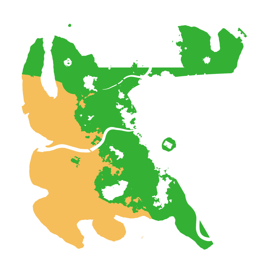 Biome Rust Map: Procedural Map, Size: 3500, Seed: 78146446