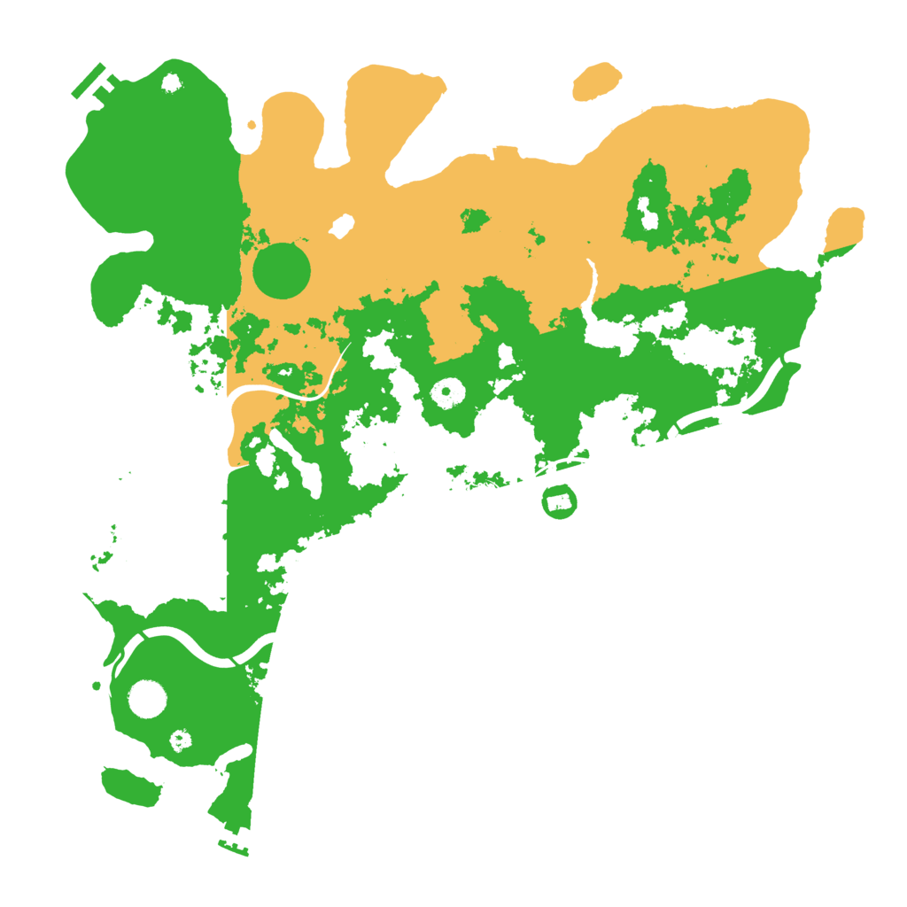 Biome Rust Map: Procedural Map, Size: 4250, Seed: 1842337282