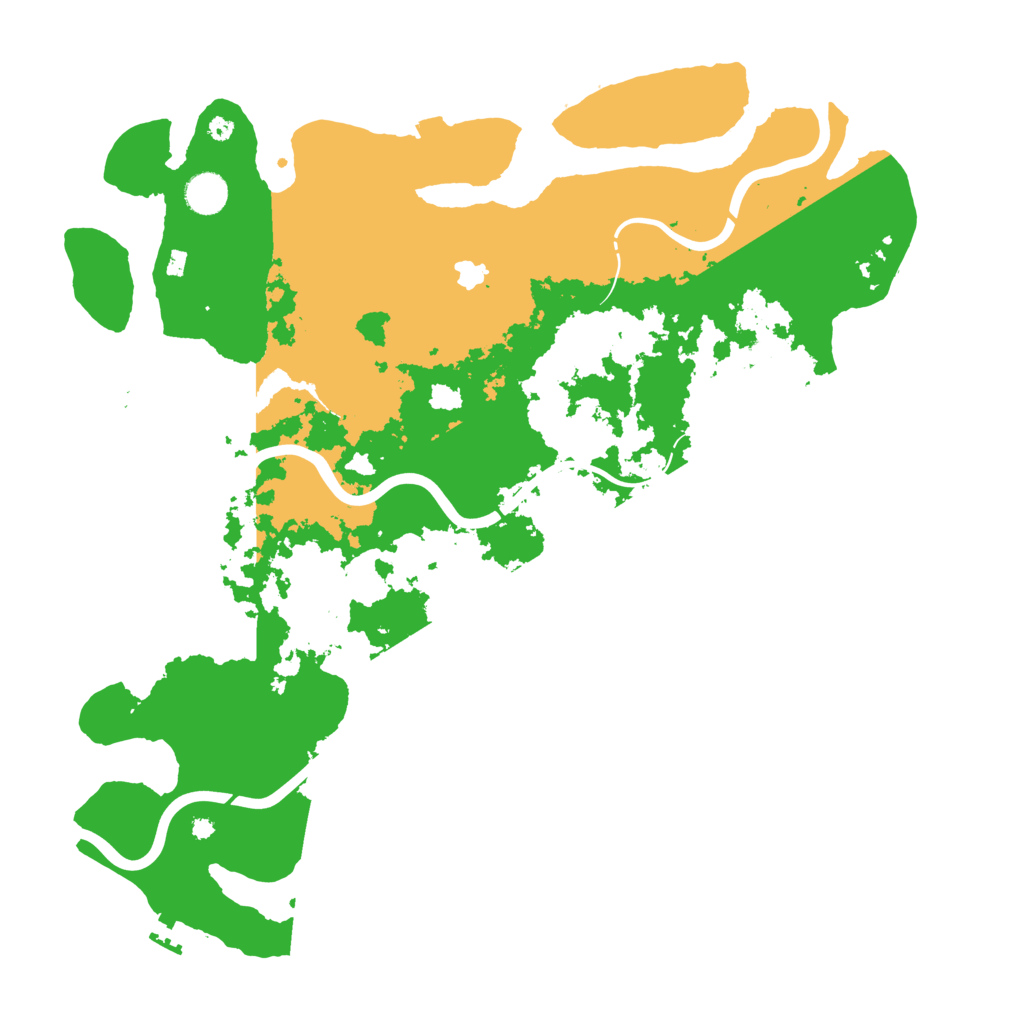 Biome Rust Map: Procedural Map, Size: 4250, Seed: 878352678