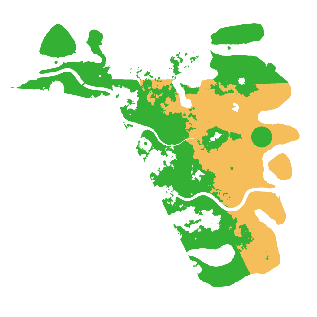 Biome Rust Map: Procedural Map, Size: 4000, Seed: 4732853