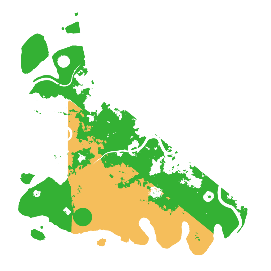 Biome Rust Map: Procedural Map, Size: 3900, Seed: 1286234342