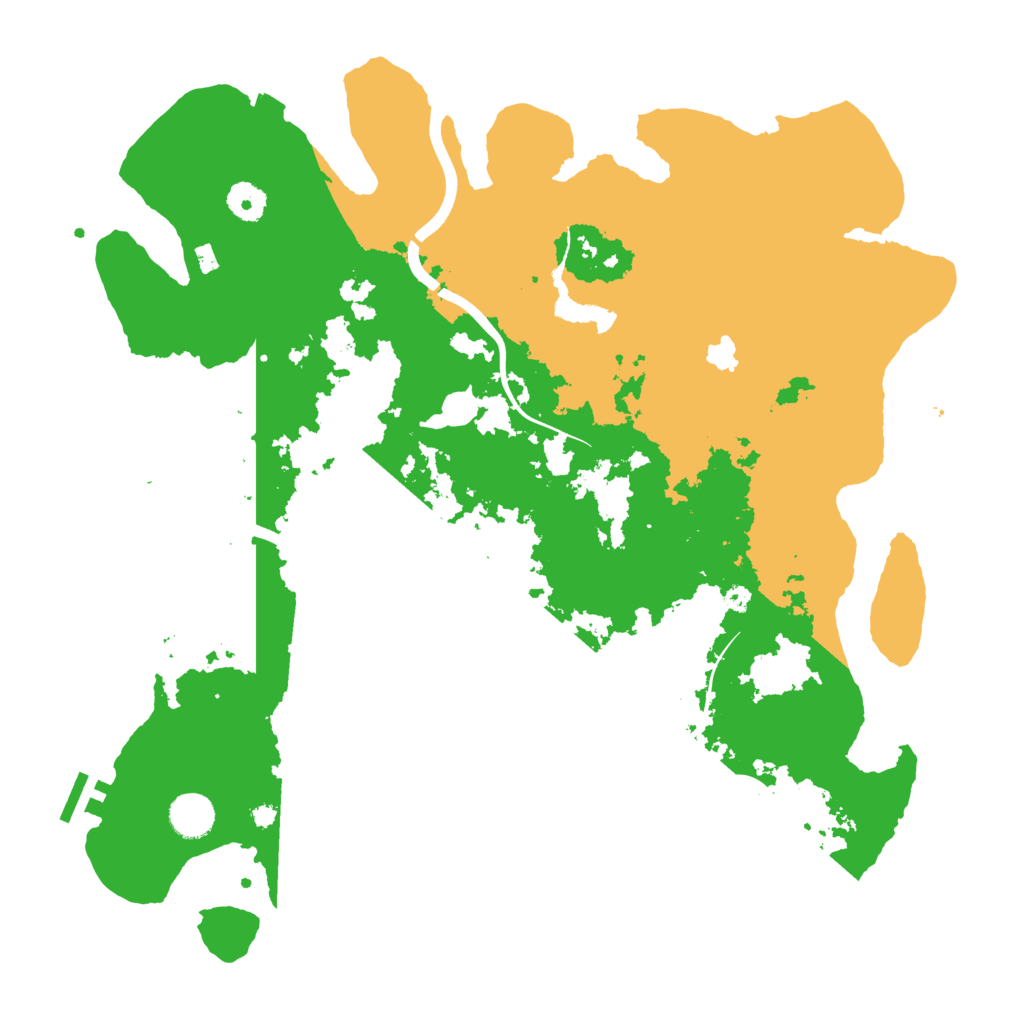 Biome Rust Map: Procedural Map, Size: 4000, Seed: 139819930