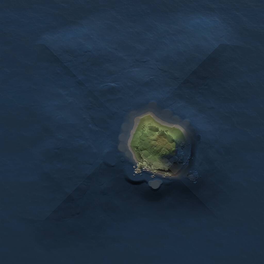 Rust Map: Procedural Map, Size: 1000, Seed: 410603998, 1 Monuments