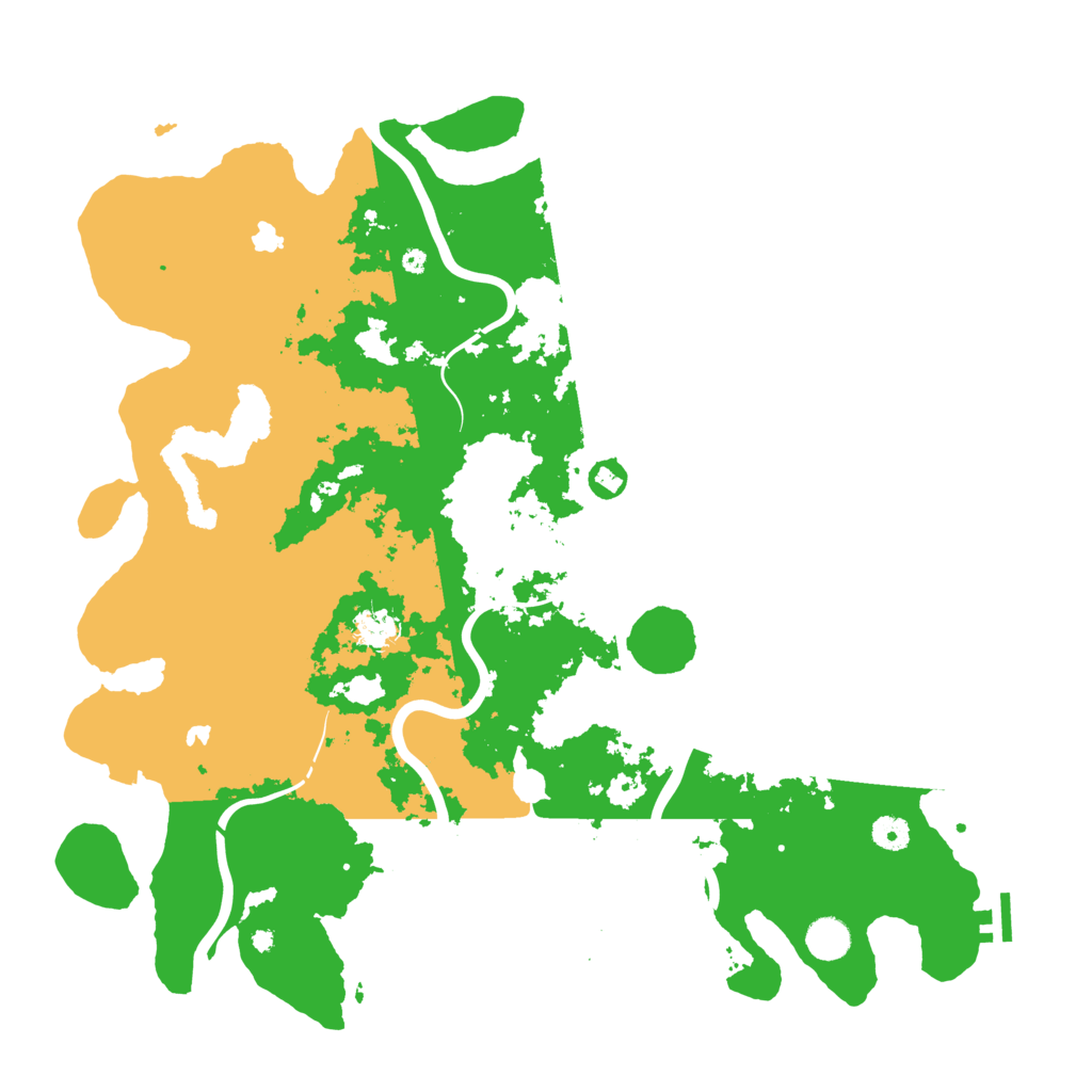 Biome Rust Map: Procedural Map, Size: 4500, Seed: 1301720835