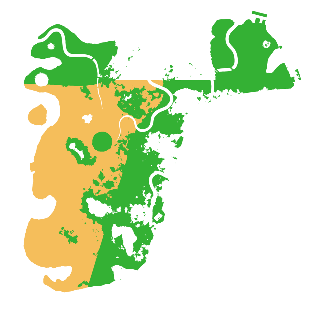 Biome Rust Map: Procedural Map, Size: 4250, Seed: 1377597960
