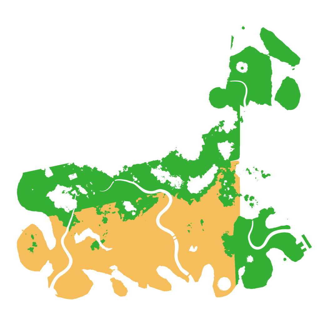 Biome Rust Map: Procedural Map, Size: 4250, Seed: 1829902009