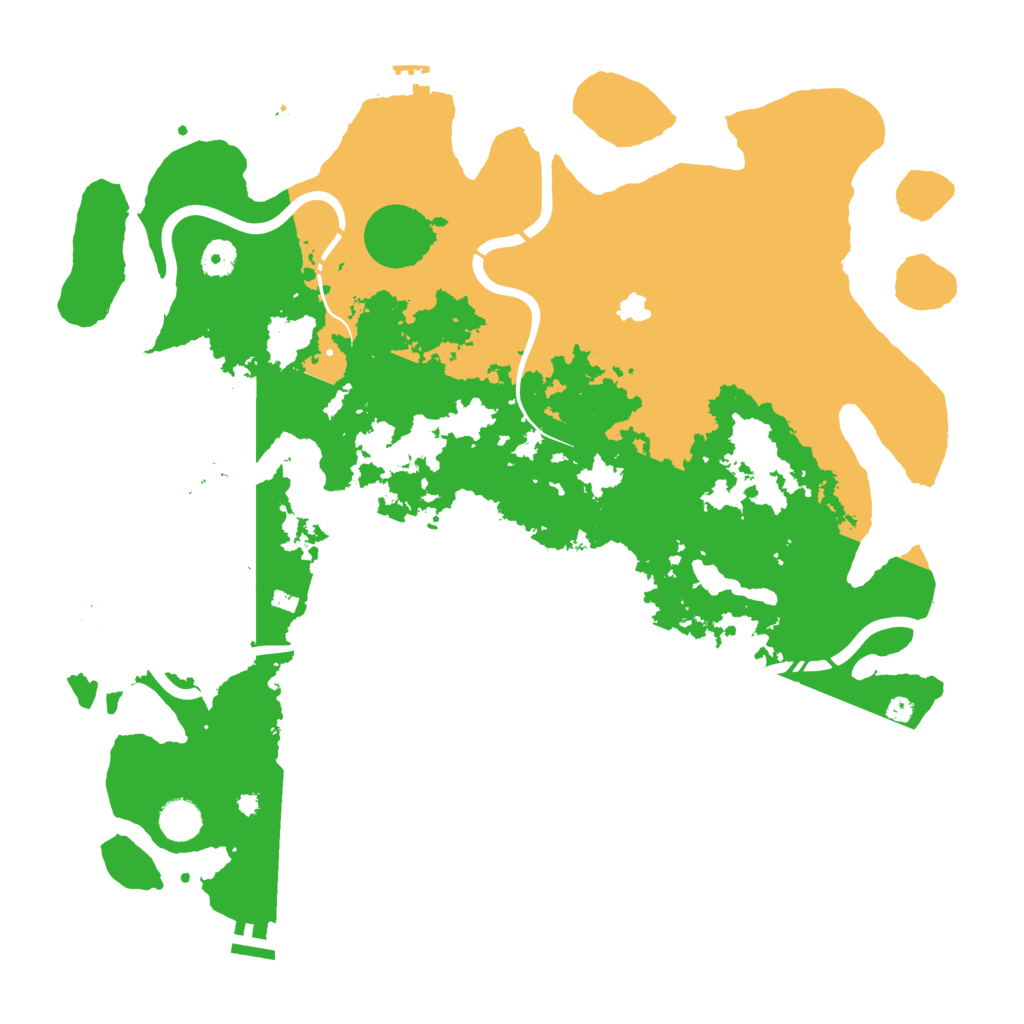 Biome Rust Map: Procedural Map, Size: 4250, Seed: 49929