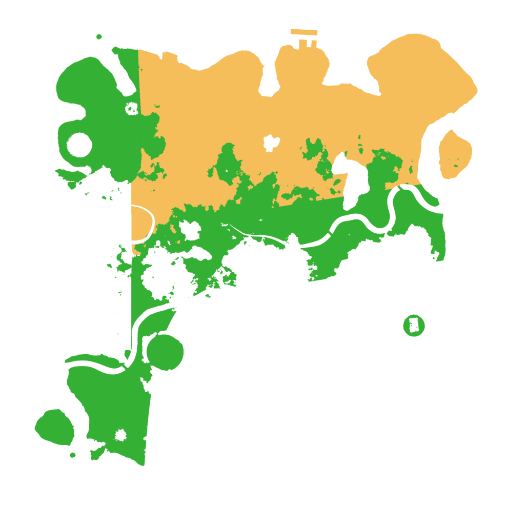 Biome Rust Map: Procedural Map, Size: 4000, Seed: 505030