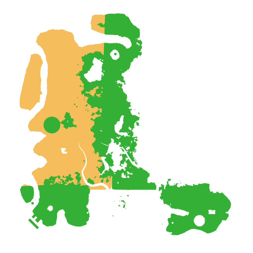 Biome Rust Map: Procedural Map, Size: 4000, Seed: 860365828