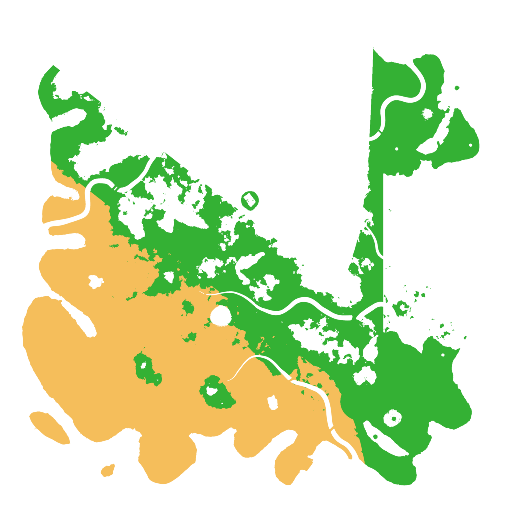 Biome Rust Map: Procedural Map, Size: 4500, Seed: 585424310