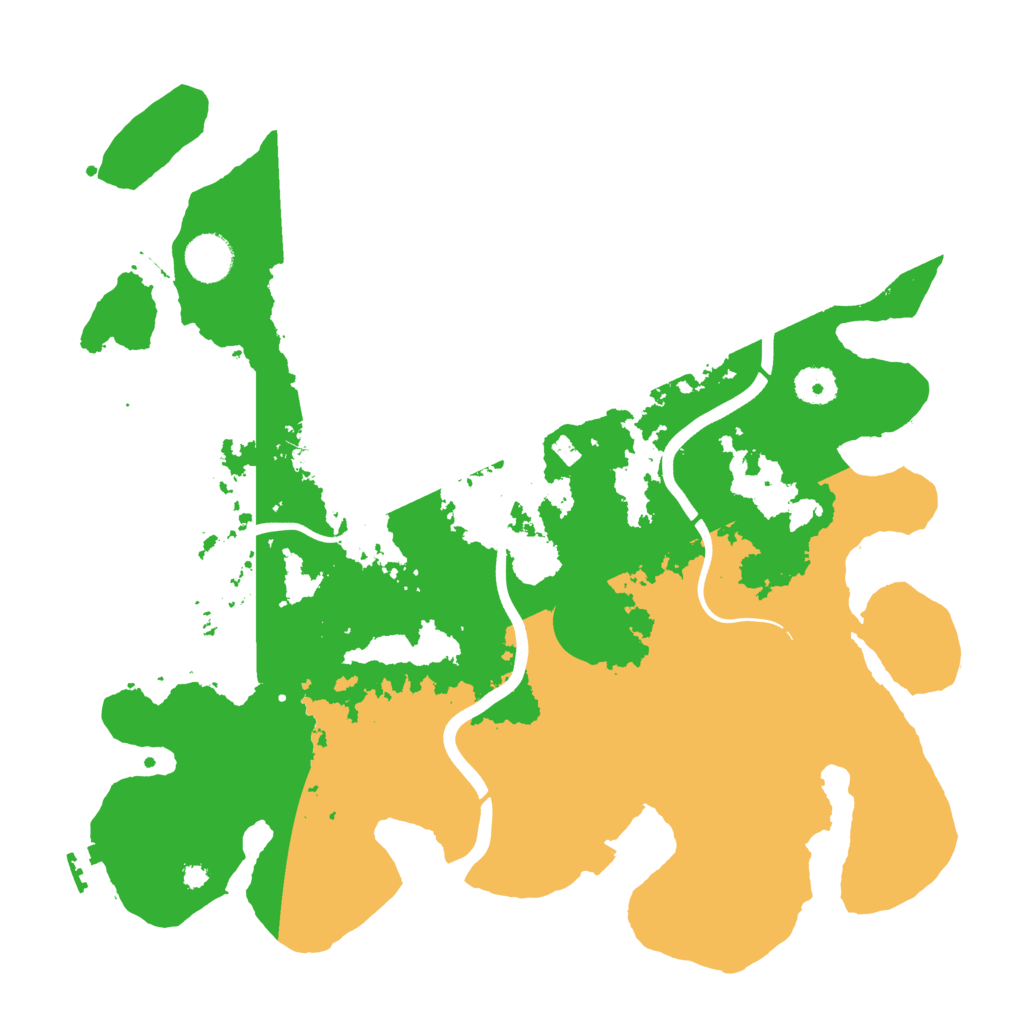 Biome Rust Map: Procedural Map, Size: 3800, Seed: 1450751855