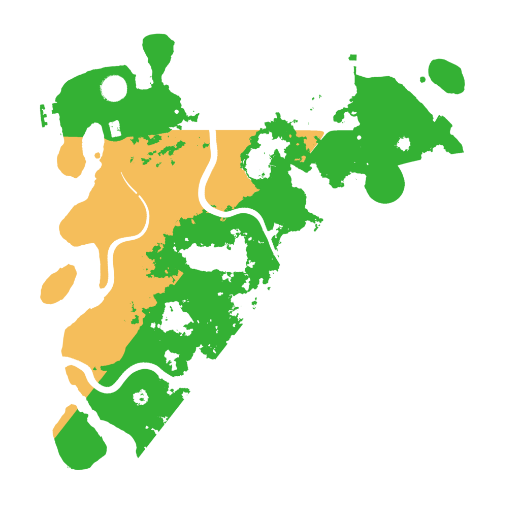 Biome Rust Map: Procedural Map, Size: 3500, Seed: 823111625