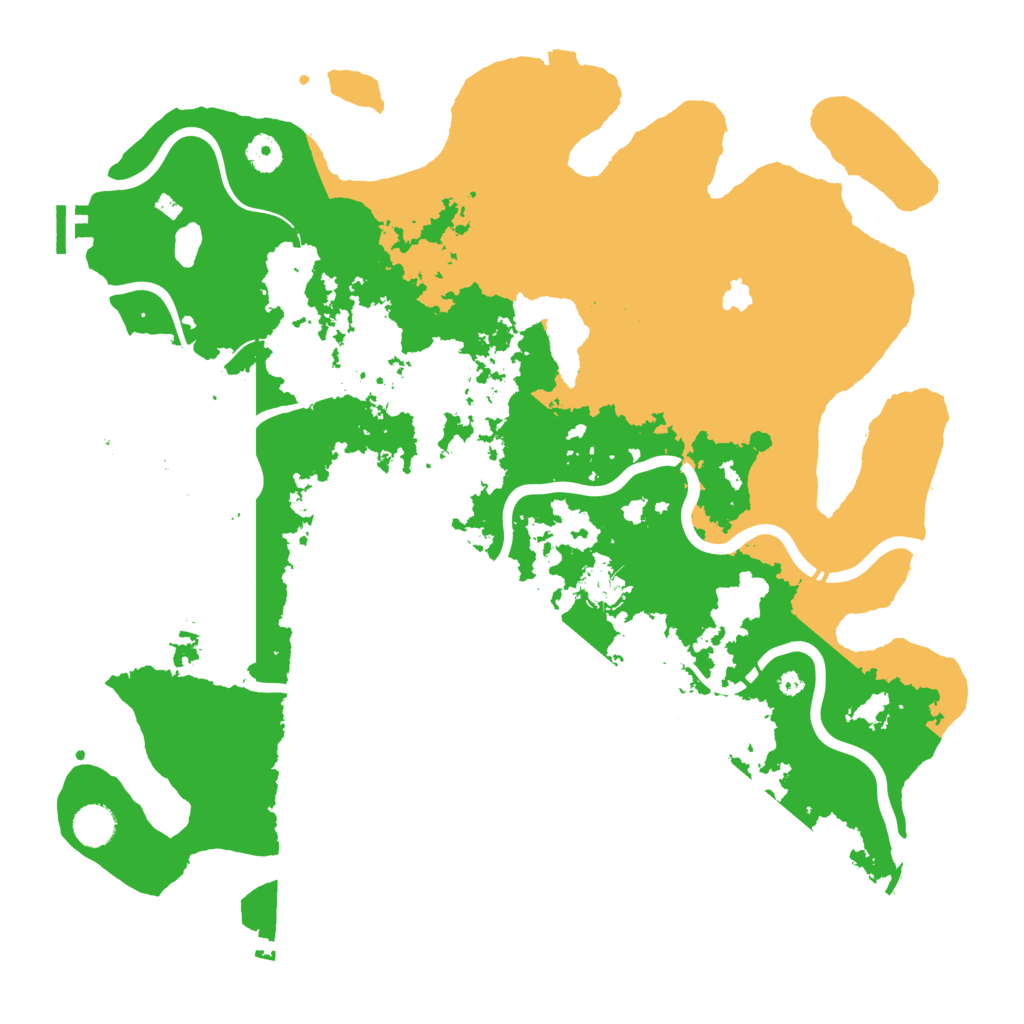 Biome Rust Map: Procedural Map, Size: 4250, Seed: 1075474333