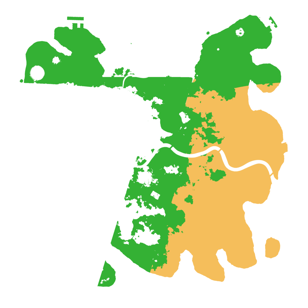 Biome Rust Map: Procedural Map, Size: 3750, Seed: 1839004667