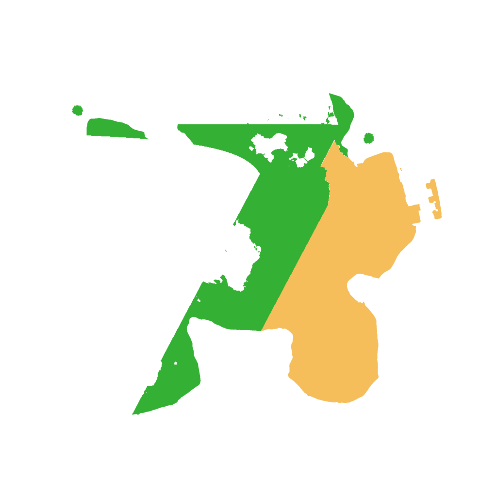 Biome Rust Map: Procedural Map, Size: 1900, Seed: 1326050545