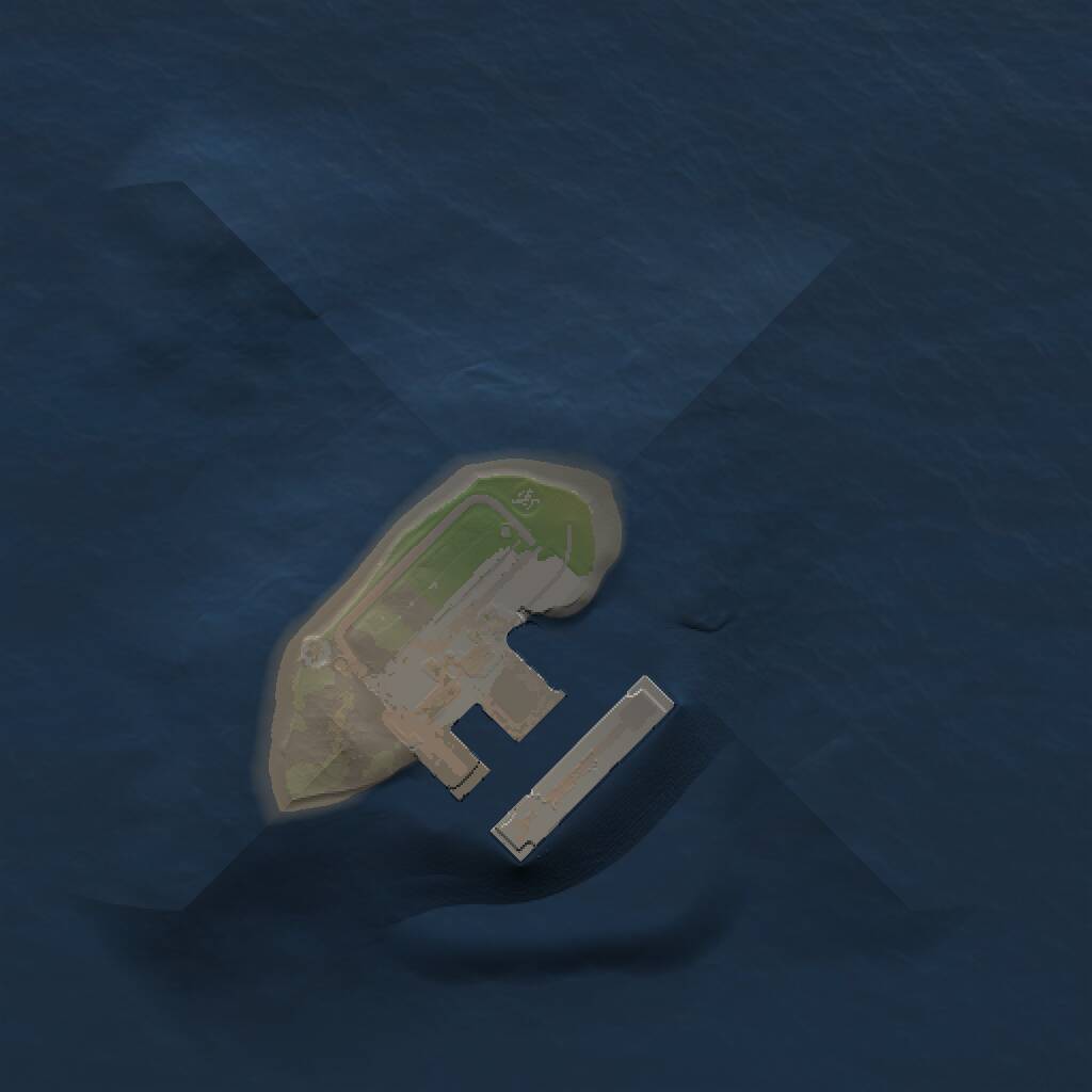 Rust Map: Procedural Map, Size: 1000, Seed: 944719624, 2 Monuments