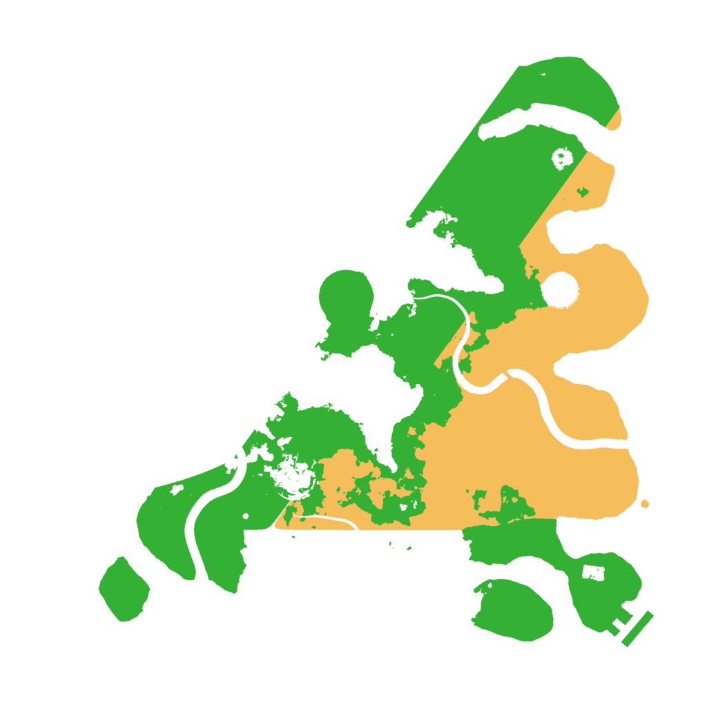 Biome Rust Map: Procedural Map, Size: 3450, Seed: 234234