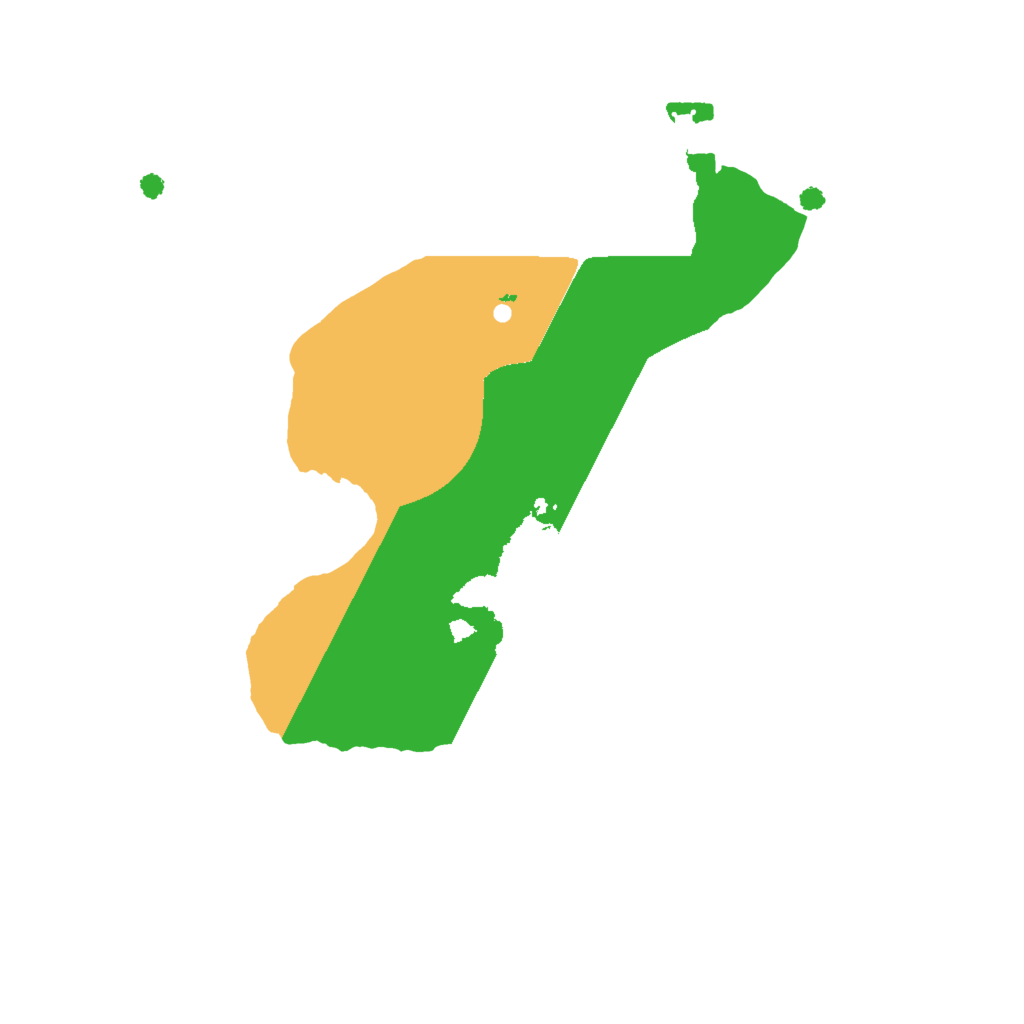 Biome Rust Map: Procedural Map, Size: 1698, Seed: 1852281071