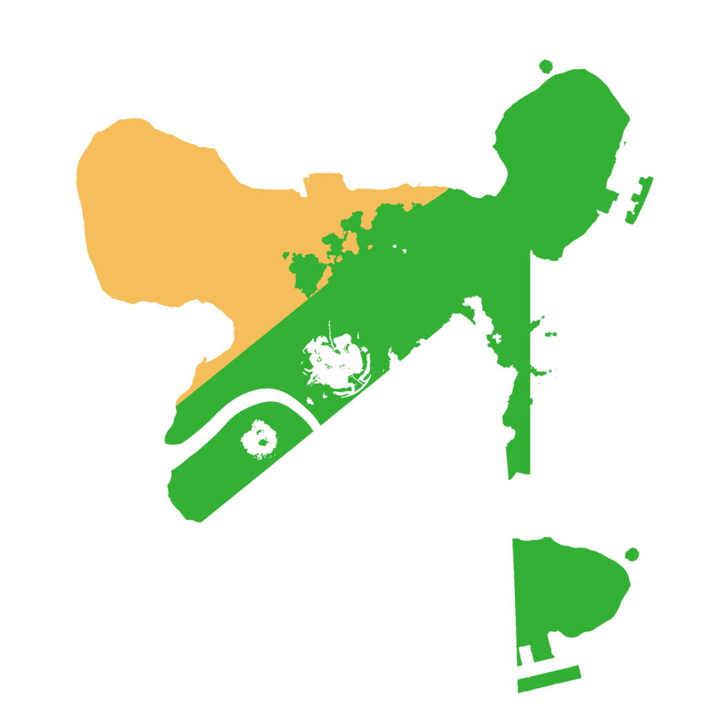 Biome Rust Map: Procedural Map, Size: 2100, Seed: 1479587132