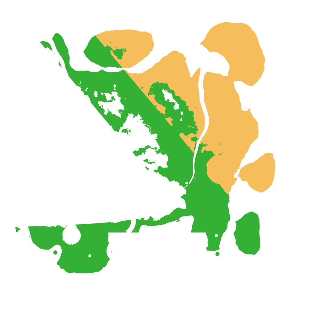 Biome Rust Map: Procedural Map, Size: 3000, Seed: 4426693