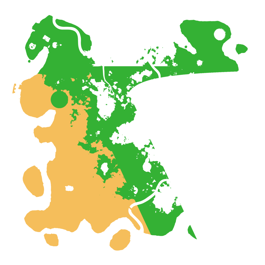 Biome Rust Map: Procedural Map, Size: 4050, Seed: 69696969