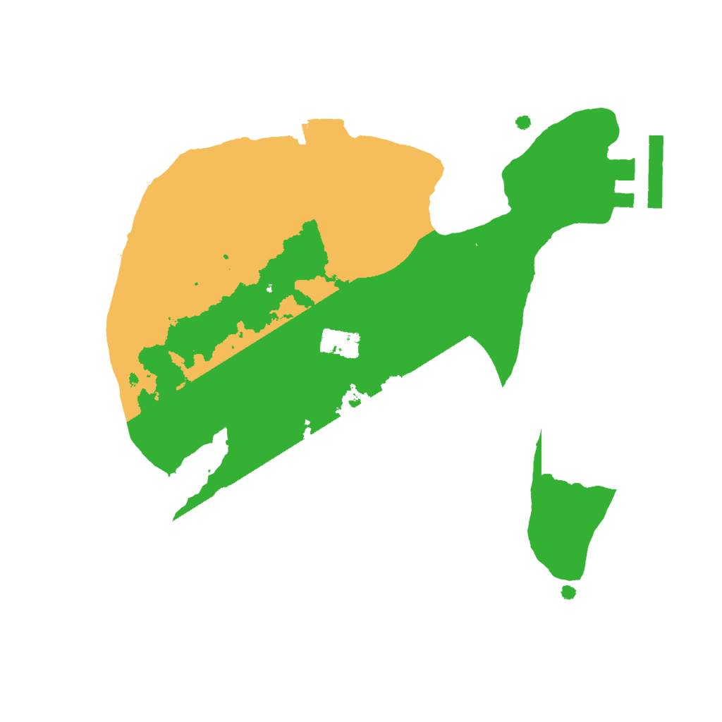 Biome Rust Map: Procedural Map, Size: 2000, Seed: 190240742