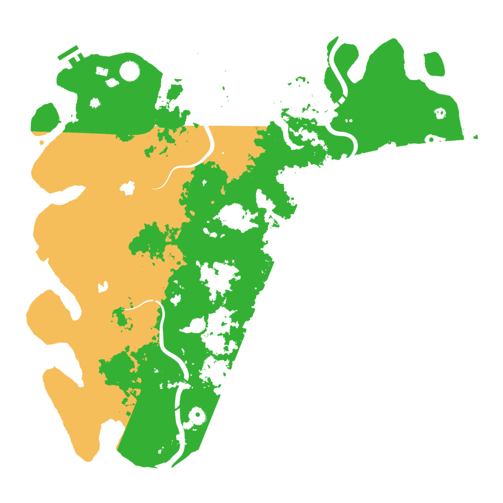 Biome Rust Map: Procedural Map, Size: 4500, Seed: 334176470