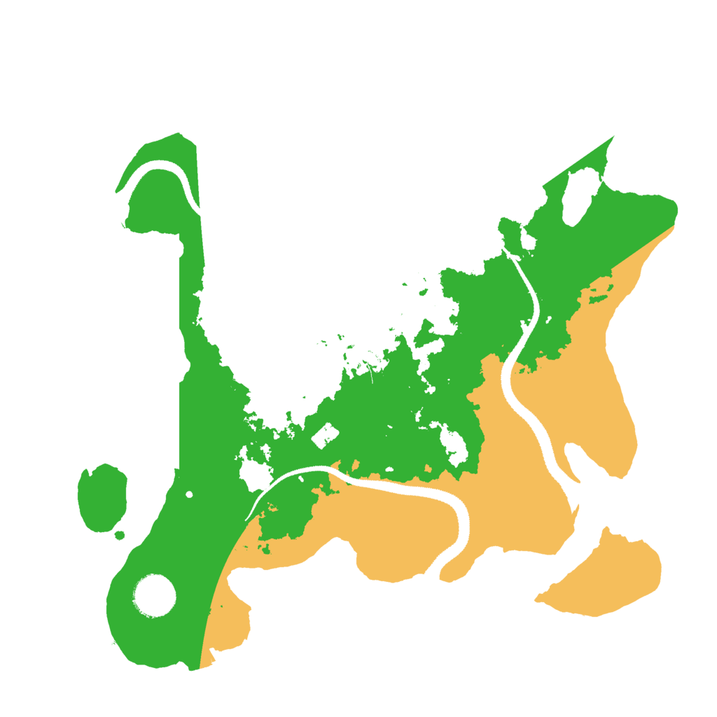 Biome Rust Map: Procedural Map, Size: 3000, Seed: 371346154