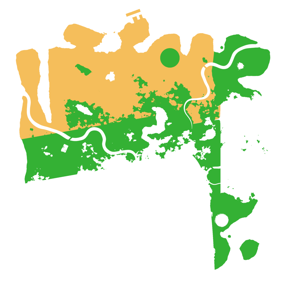 Biome Rust Map: Procedural Map, Size: 4000, Seed: 994607480