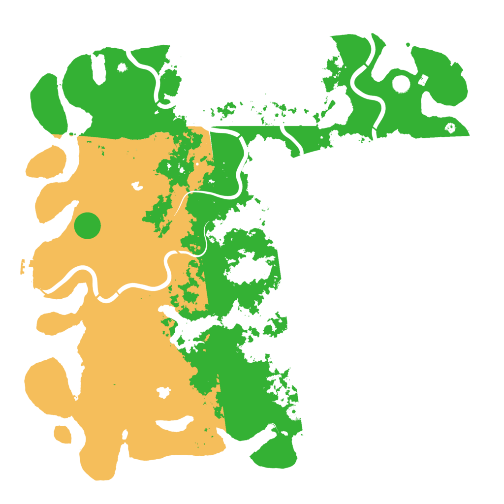 Biome Rust Map: Procedural Map, Size: 5000, Seed: 20240512