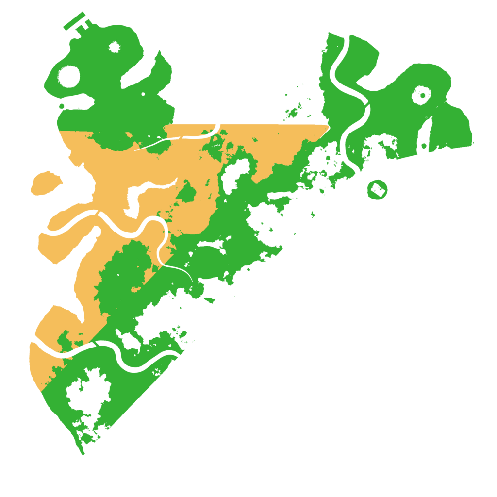 Biome Rust Map: Procedural Map, Size: 4000, Seed: 134927544