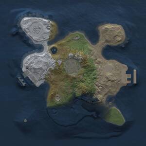 Thumbnail Rust Map: Procedural Map, Size: 2115, Seed: 156542, 6 Monuments