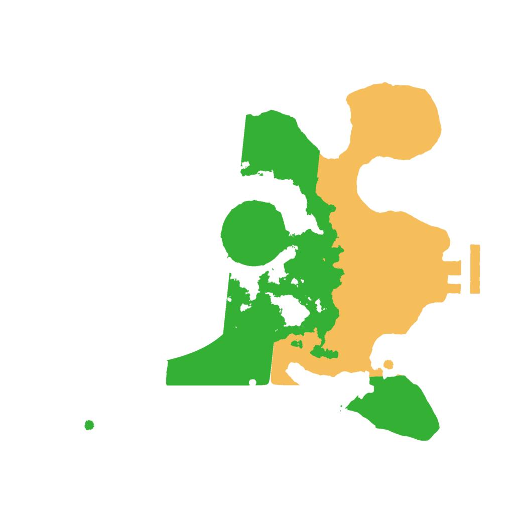 Biome Rust Map: Procedural Map, Size: 2115, Seed: 156542