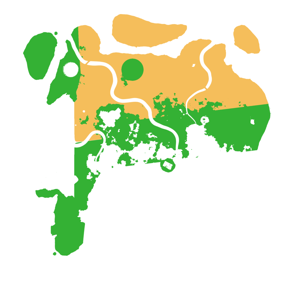 Biome Rust Map: Procedural Map, Size: 3560, Seed: 122659