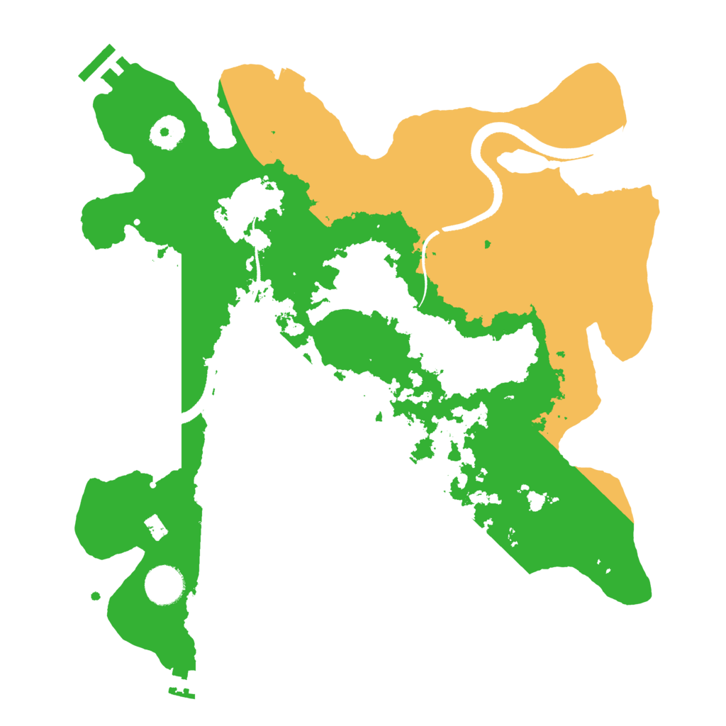 Biome Rust Map: Procedural Map, Size: 3250, Seed: 1113565130