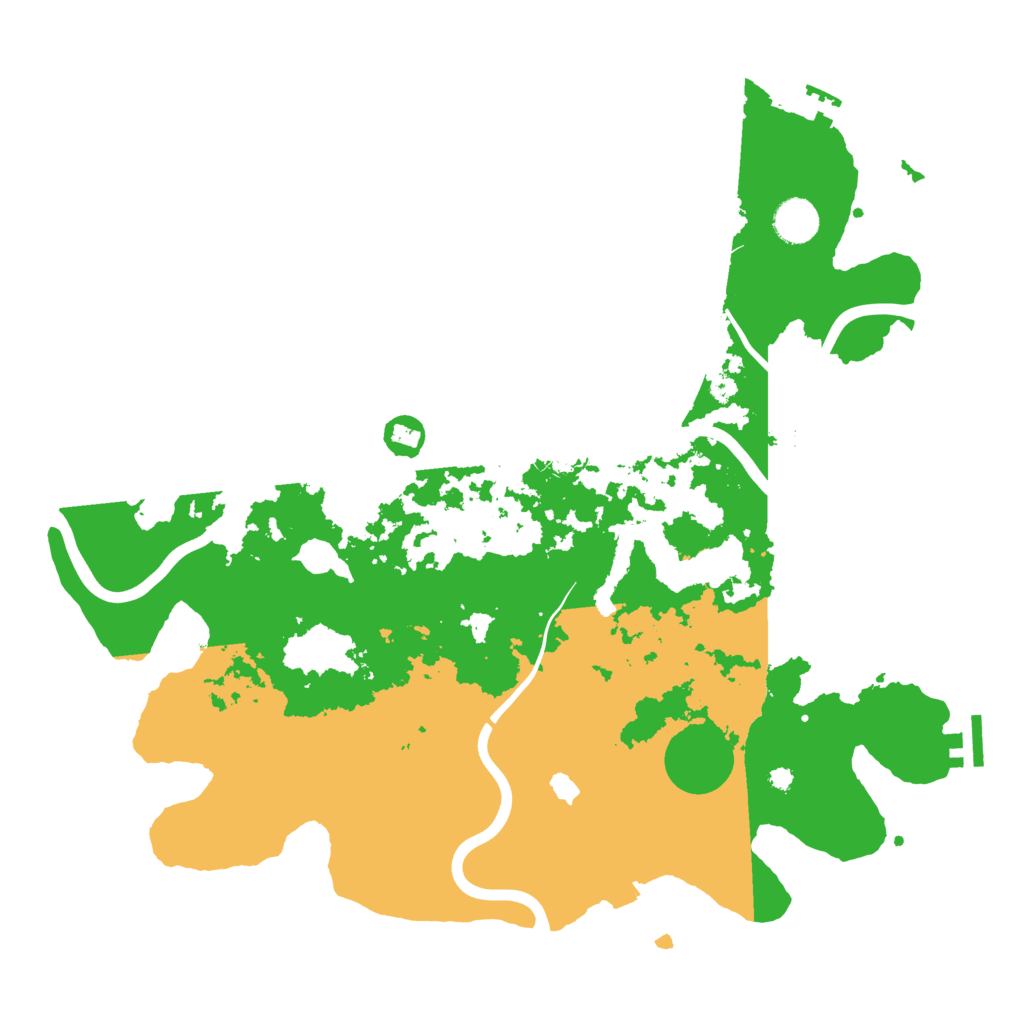 Biome Rust Map: Procedural Map, Size: 4000, Seed: 68768244