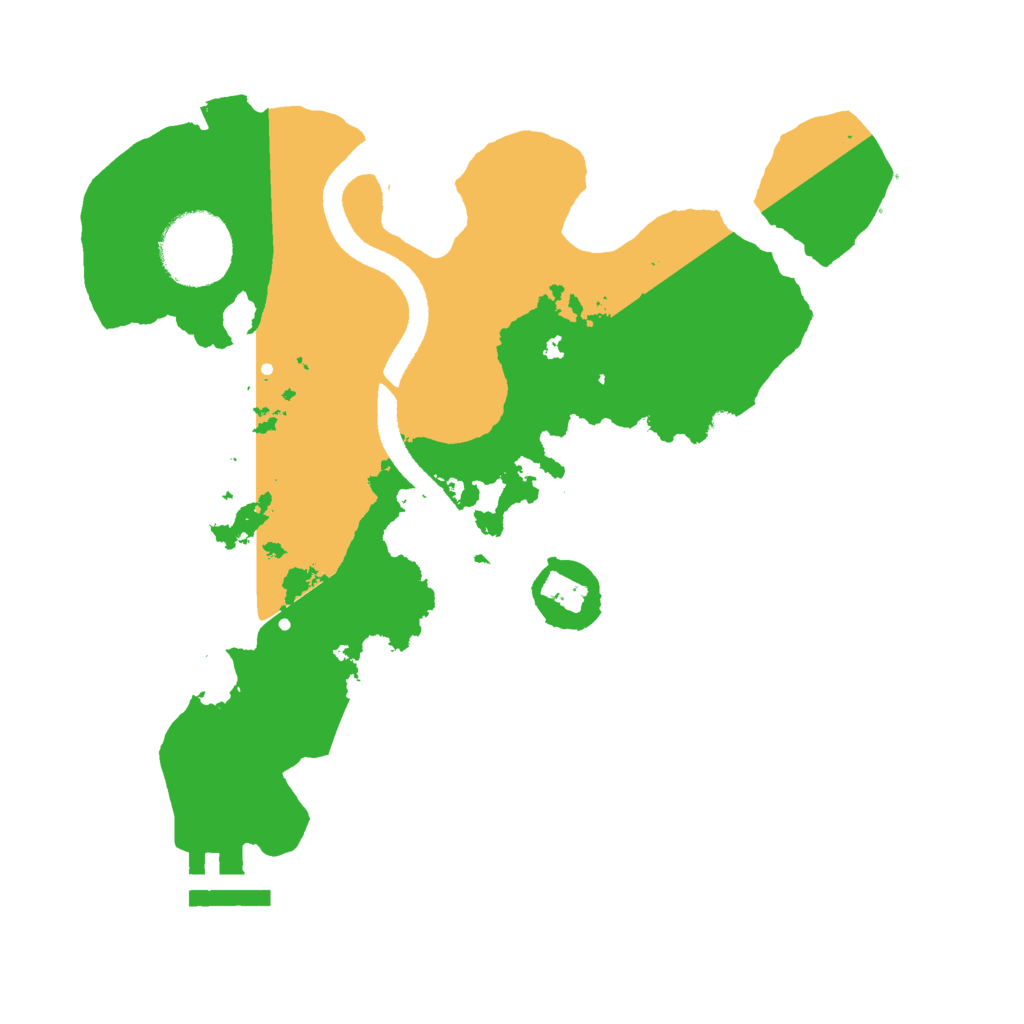 Biome Rust Map: Procedural Map, Size: 2528, Seed: 1488228777