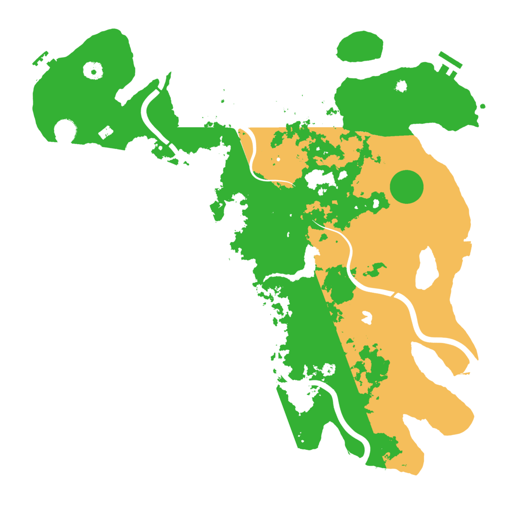 Biome Rust Map: Procedural Map, Size: 4000, Seed: 469874331